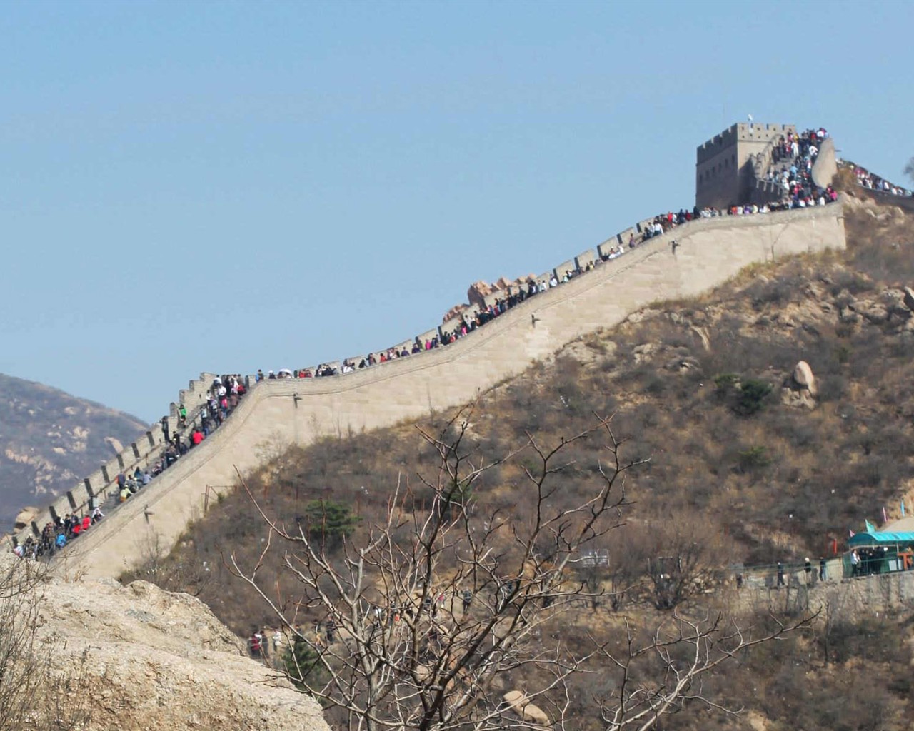 Peking Tour - Badaling Velká čínská zeď (GGC práce) #12 - 1280x1024