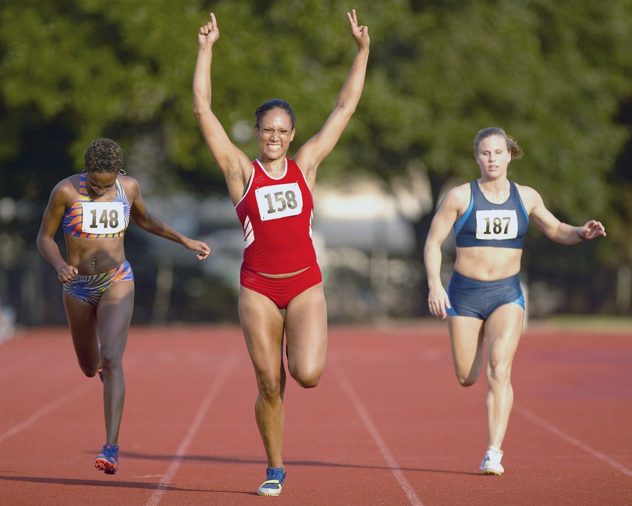 La pasión por el atletismo fondo de pantalla #1 - 1280x1024