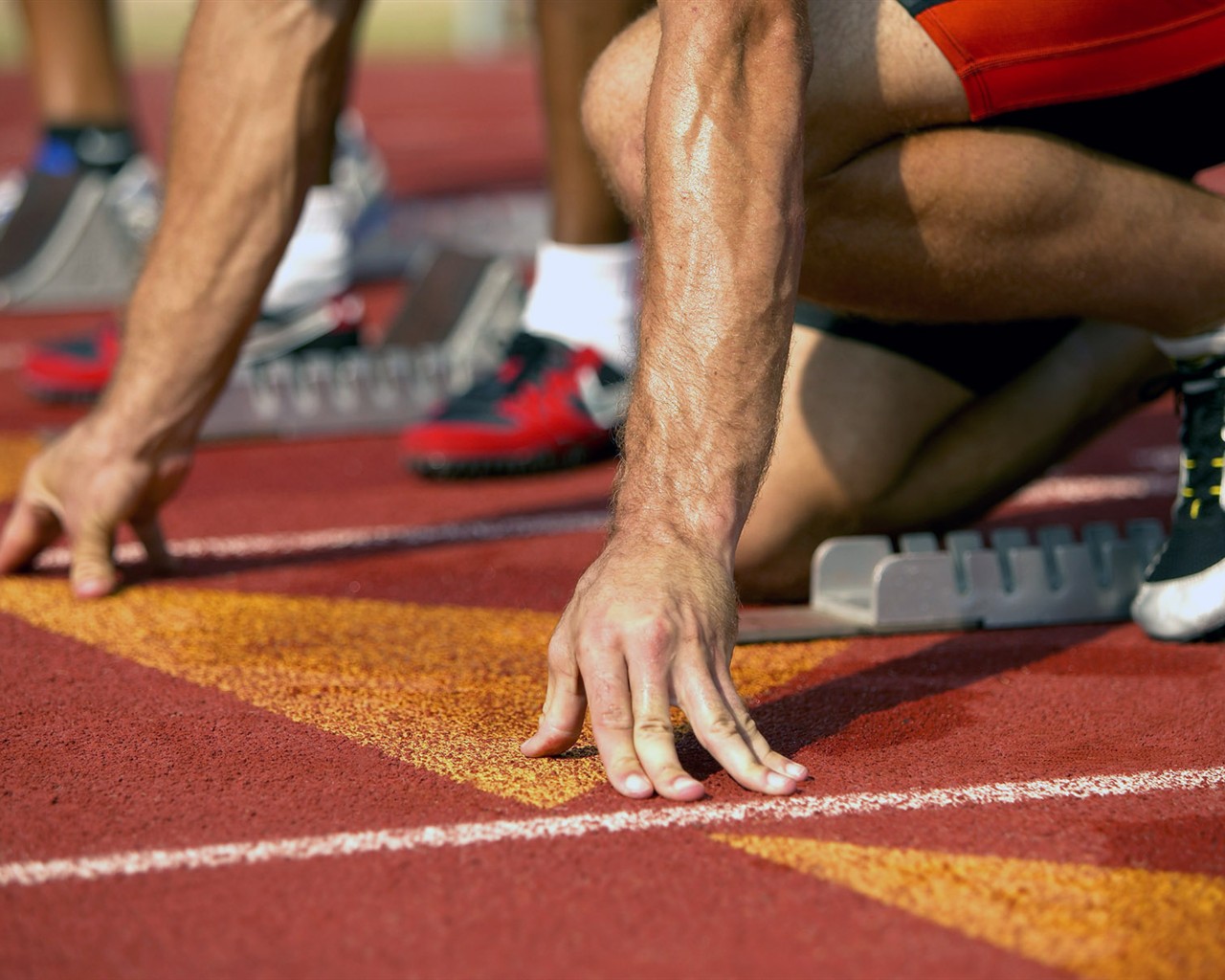 La pasión por el atletismo fondo de pantalla #3 - 1280x1024