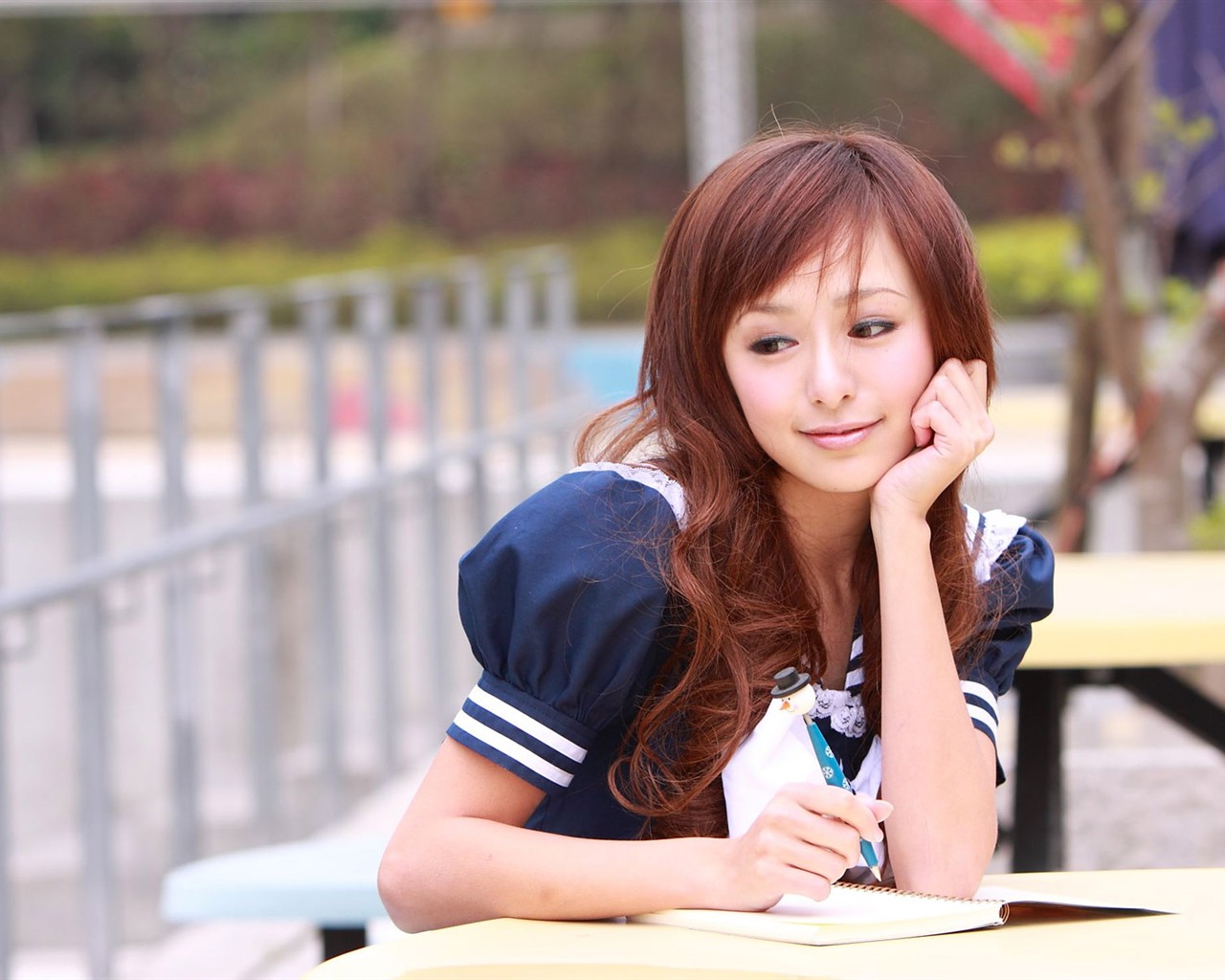 Tchaj-wan MM Yin Fu wallpaper album (2) #4 - 1280x1024