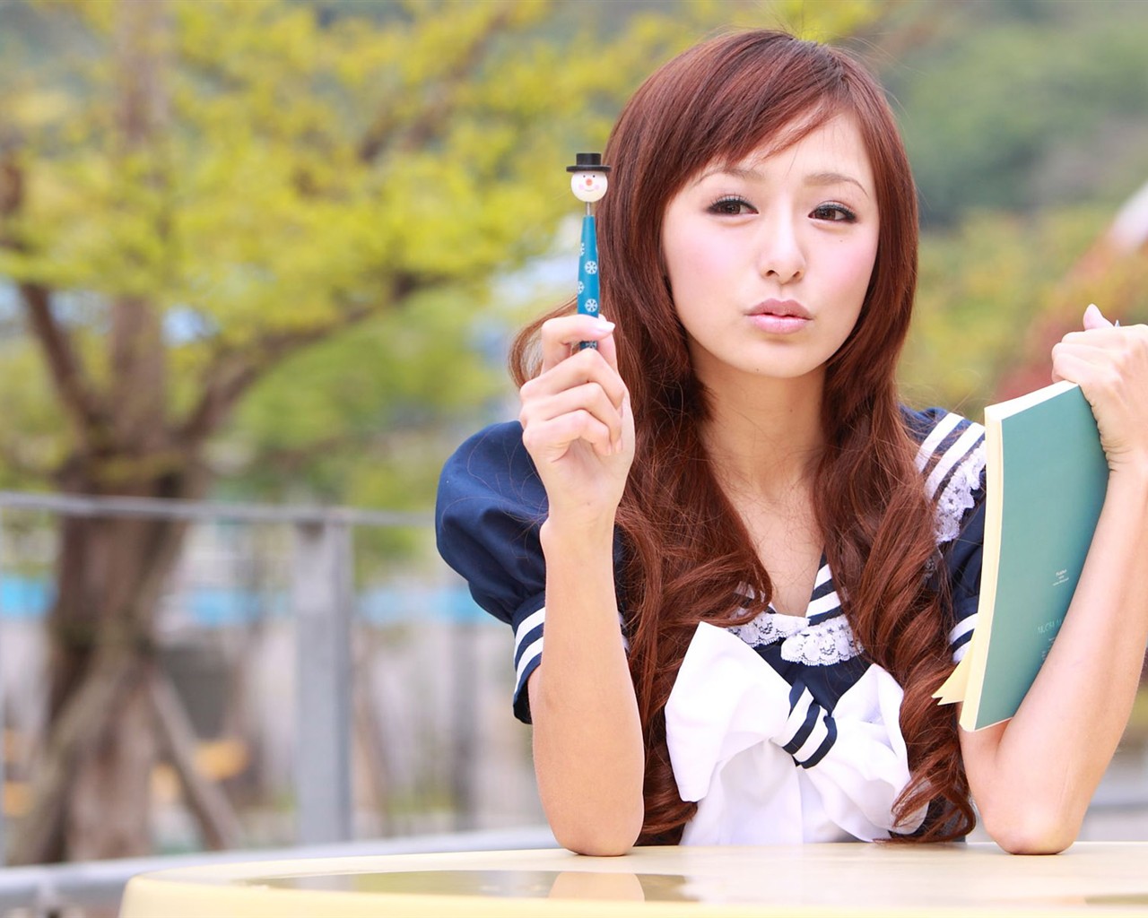 Tchaj-wan MM Yin Fu wallpaper album (2) #6 - 1280x1024