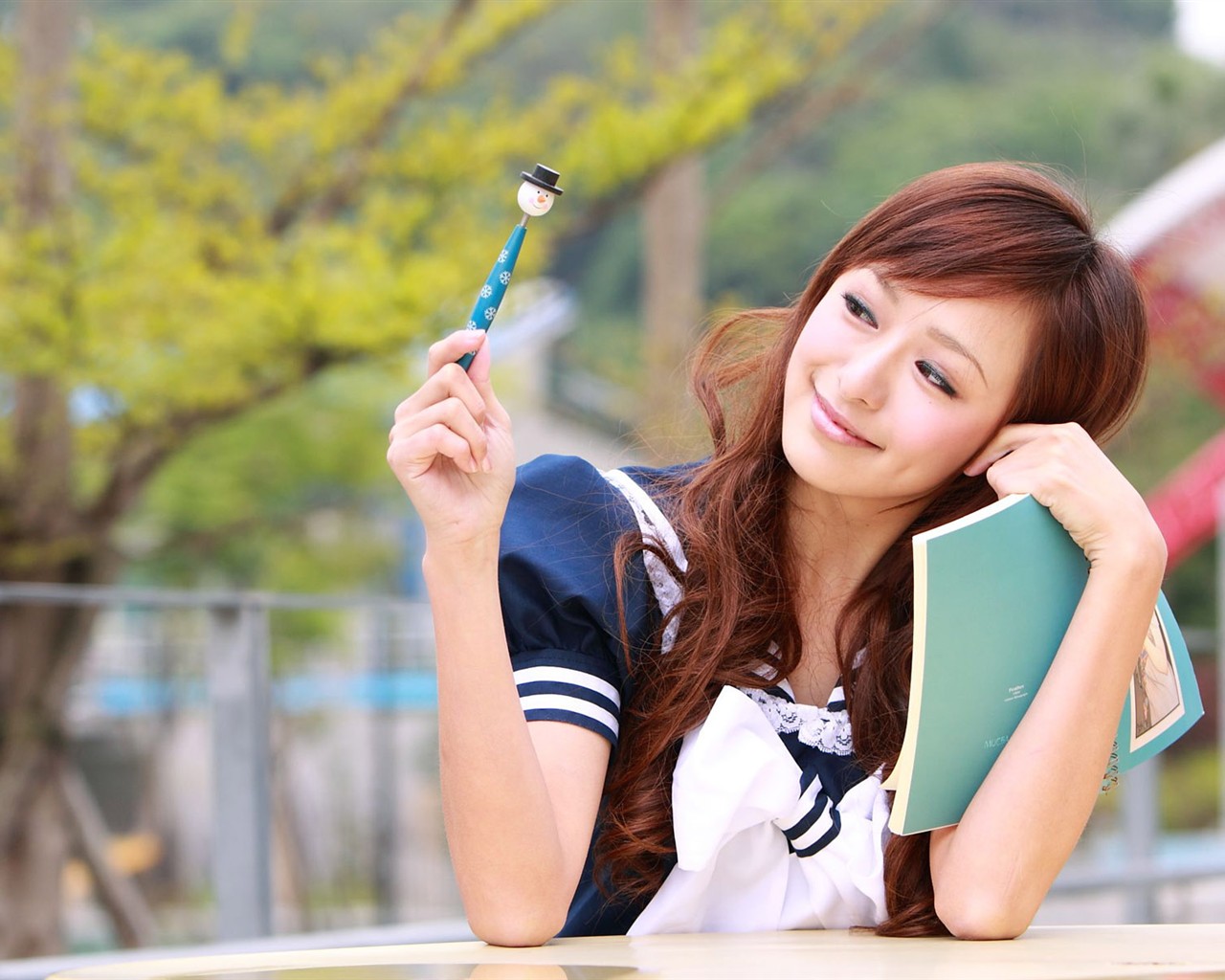 Tchaj-wan MM Yin Fu wallpaper album (2) #7 - 1280x1024