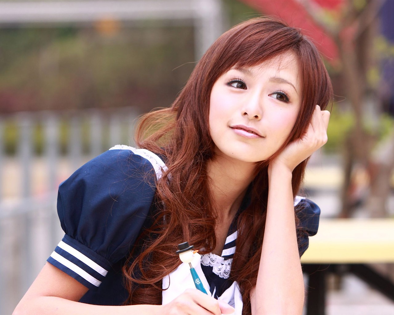 Tchaj-wan MM Yin Fu wallpaper album (2) #10 - 1280x1024