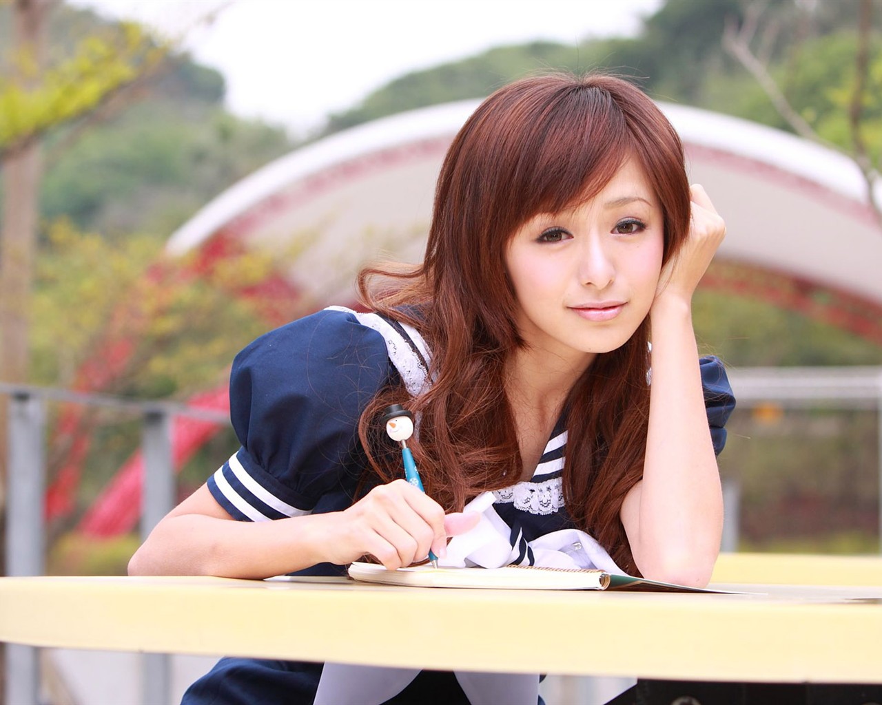 Tchaj-wan MM Yin Fu wallpaper album (2) #11 - 1280x1024
