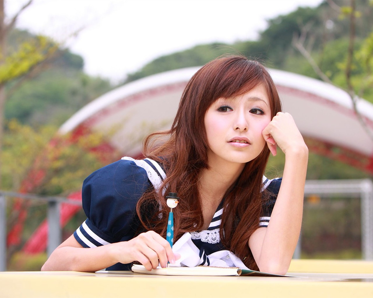 Tchaj-wan MM Yin Fu wallpaper album (2) #18 - 1280x1024
