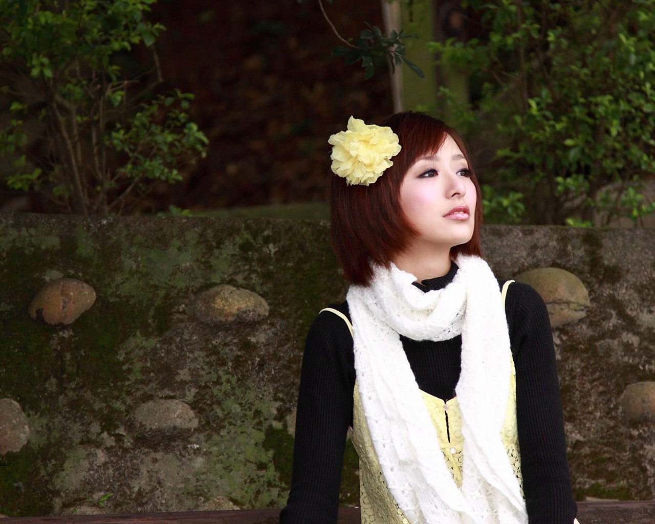 Tchaj-wan MM Yin Fu wallpaper album (2) #31 - 1280x1024