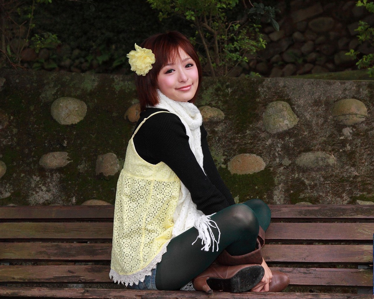 Tchaj-wan MM Yin Fu wallpaper album (2) #33 - 1280x1024