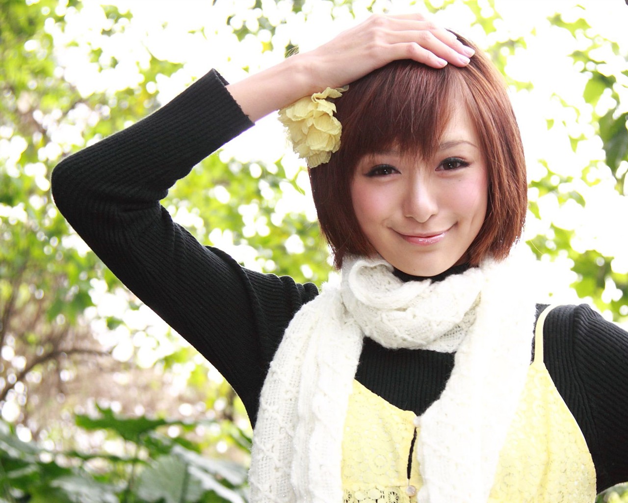 Tchaj-wan MM Yin Fu wallpaper album (2) #38 - 1280x1024