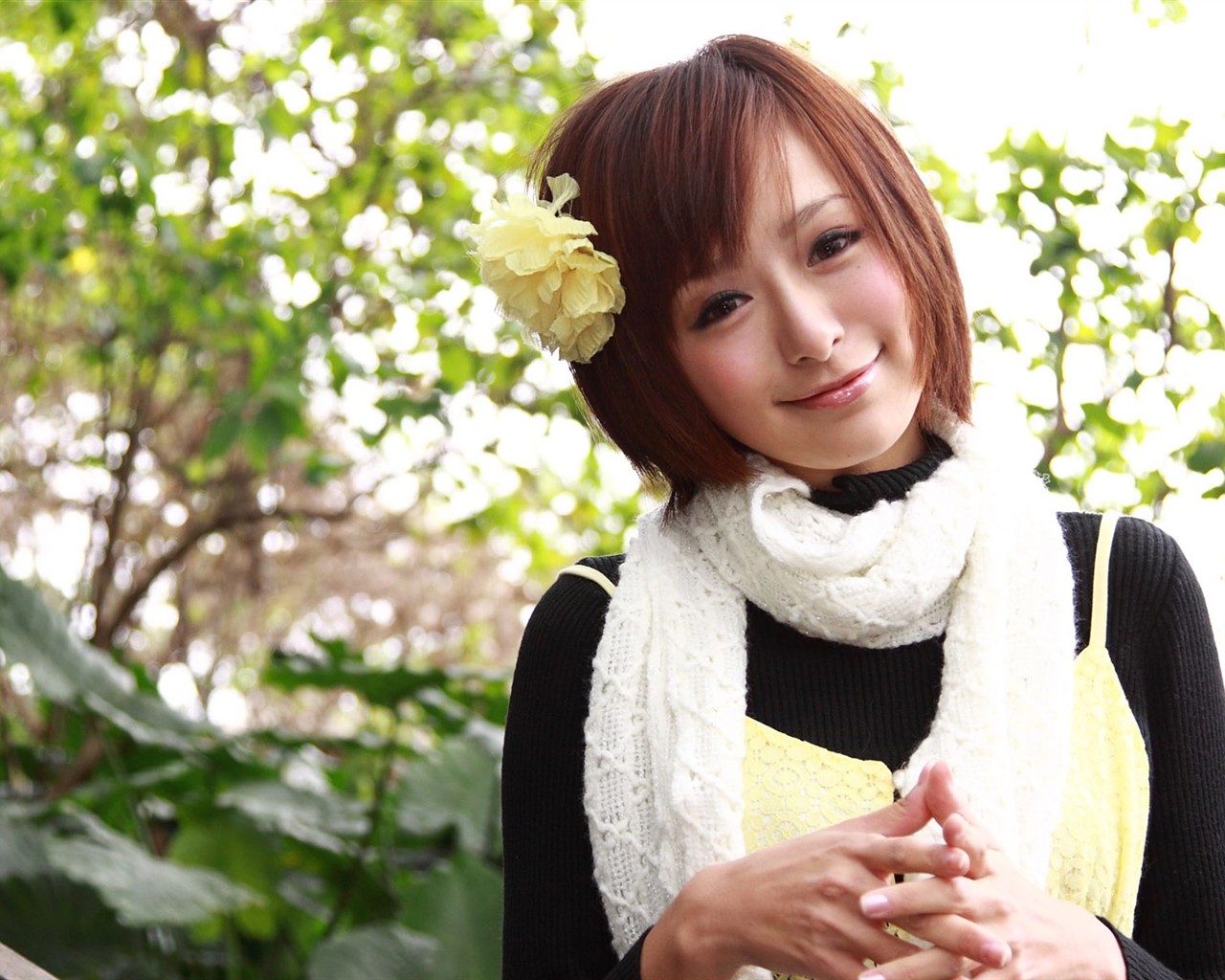 Tchaj-wan MM Yin Fu wallpaper album (2) #39 - 1280x1024