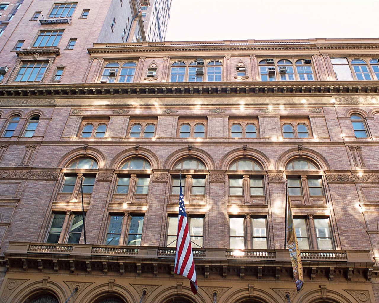 rušný město New York Stavební #13 - 1280x1024