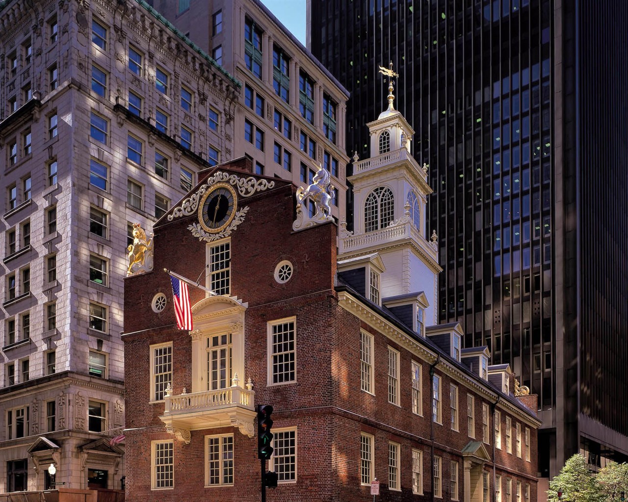 Bustling city of New York Building #14 - 1280x1024