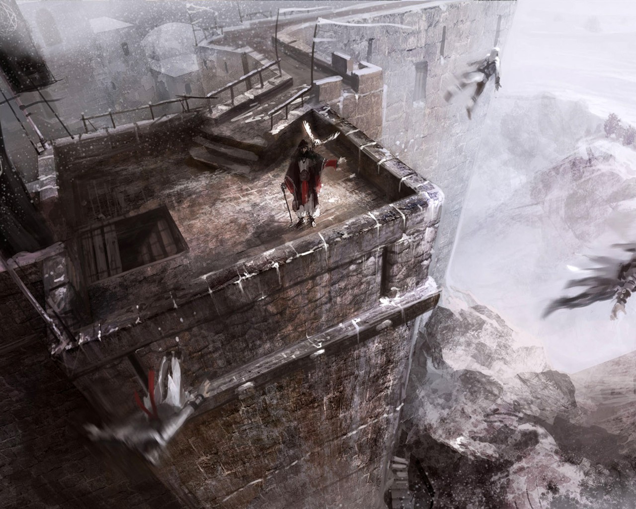 Assassin Creed HD hra wallpaper #4 - 1280x1024