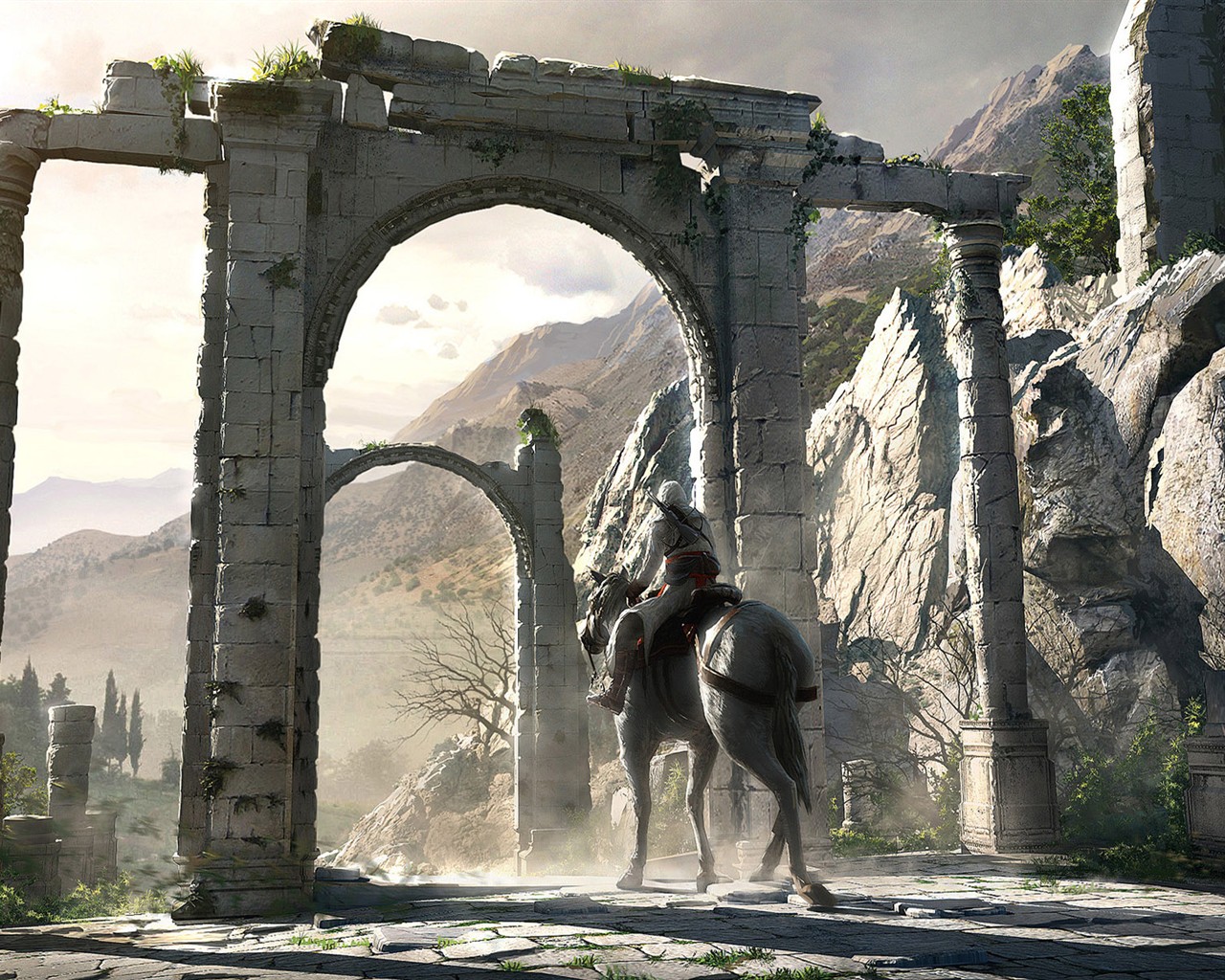 Assassin Creed HD hra wallpaper #9 - 1280x1024