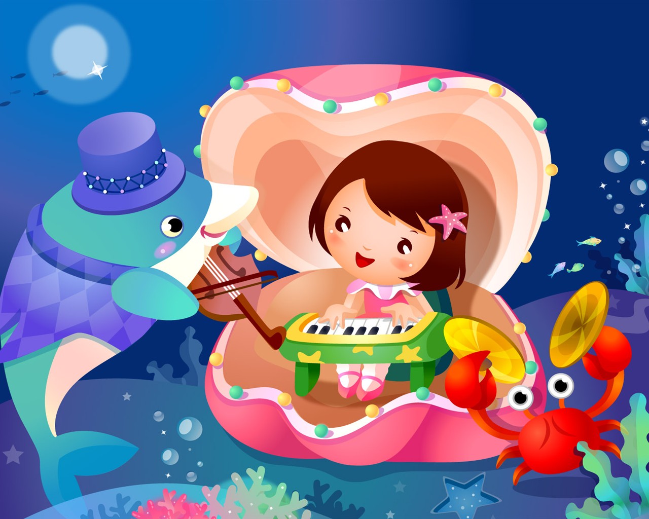 Childhood Dreams Cartoon Tapete Alben #5 - 1280x1024