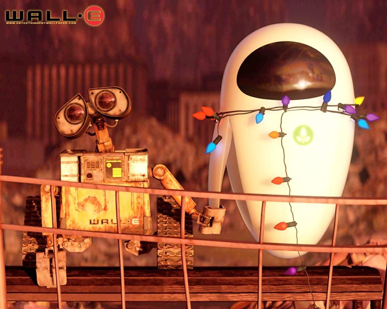 Robot WALL E Story fond d'écran #15 - 1280x1024