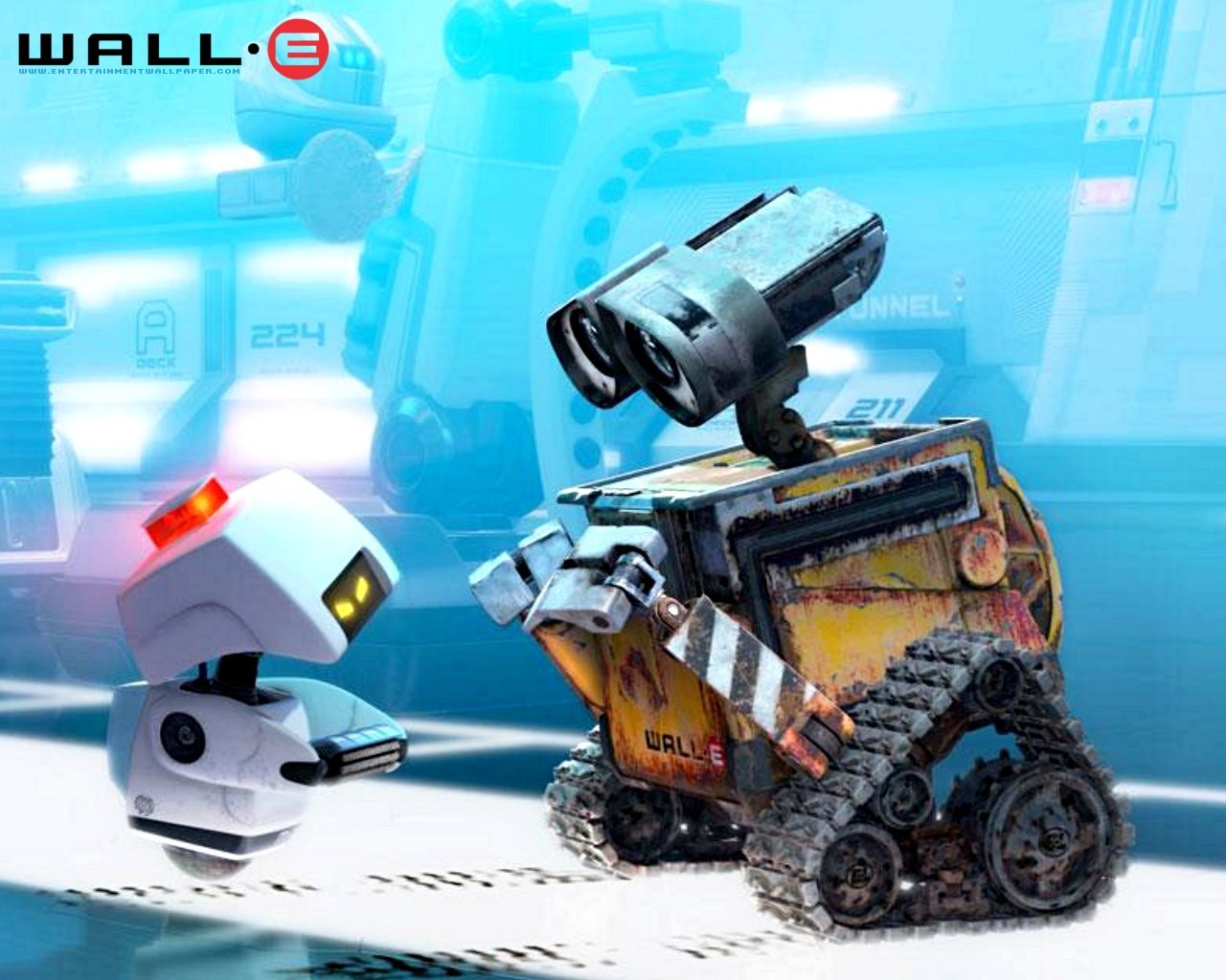 Robot WALL E Story fond d'écran #19 - 1280x1024