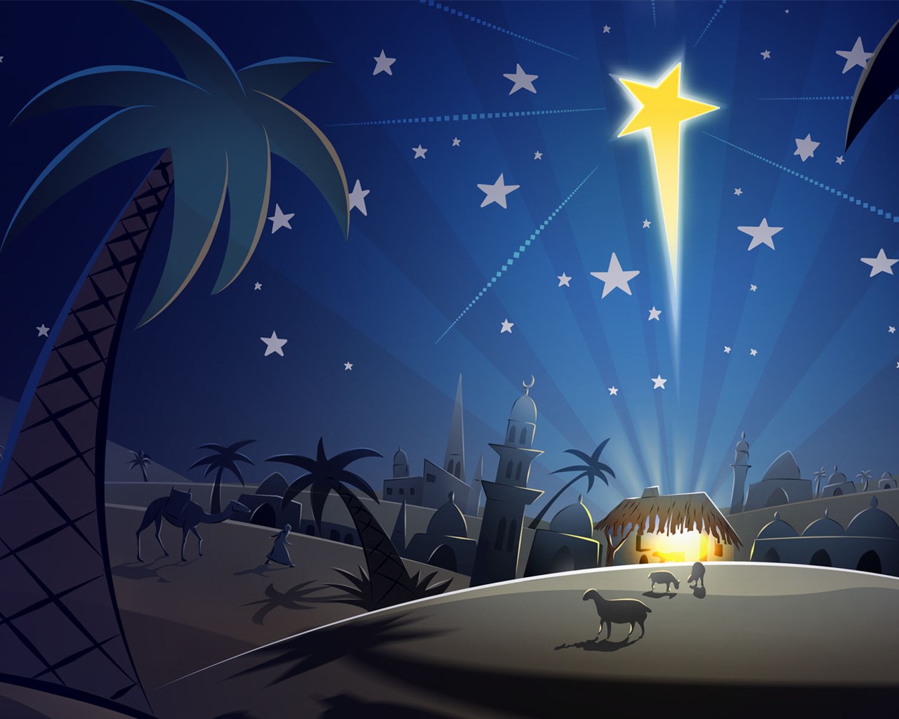 聖誕主題高清壁紙(二) #32 - 1280x1024