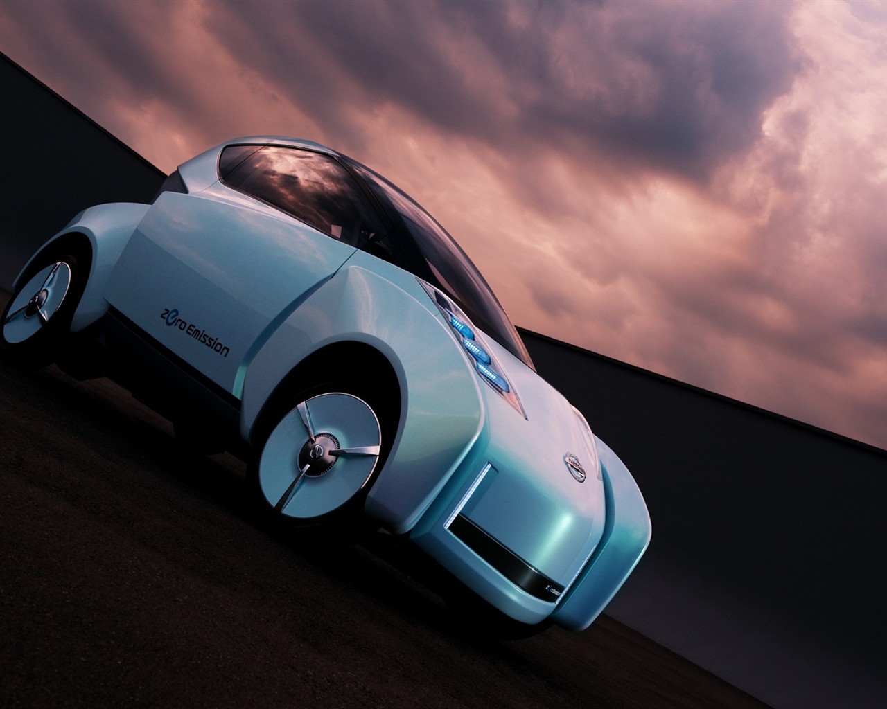 Concept Car Tapety Pozemek kluzáku #20 - 1280x1024