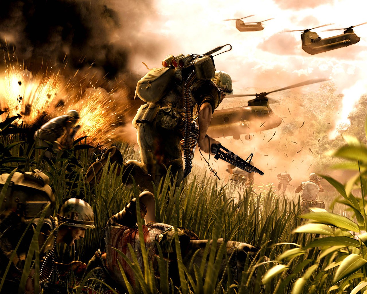 Brutal war game wallpaper #7 - 1280x1024