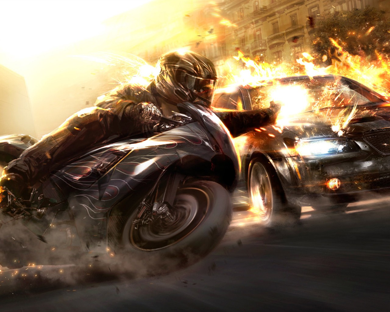 Racing Games Computer Wallpaper #29 - 1280x1024