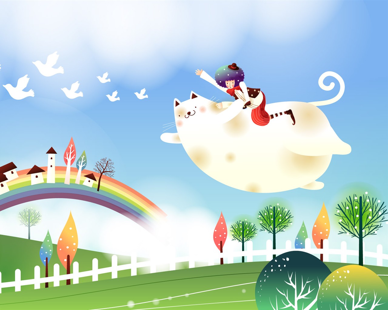 Pohádka Dreams Kreslený Tapety #22 - 1280x1024