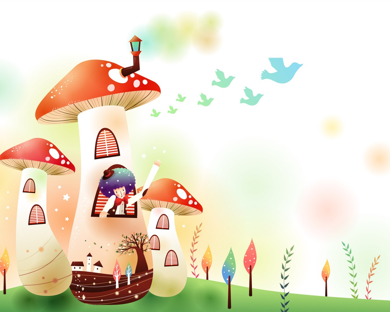 Fairy Tale Dreams Cartoon Wallpapers #24 - 1280x1024