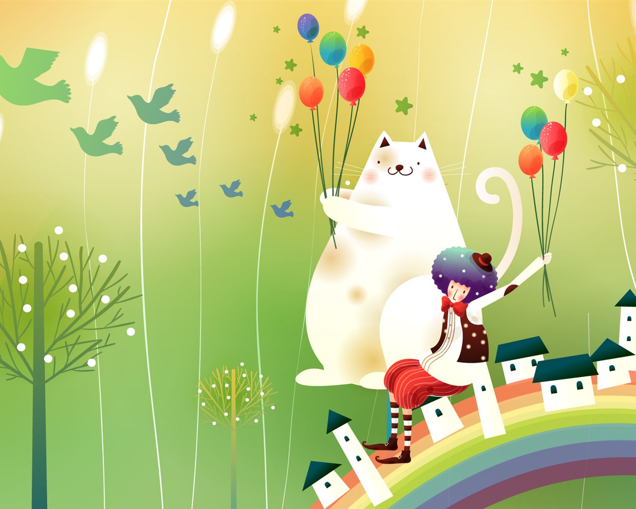 Pohádka Dreams Kreslený Tapety #26 - 1280x1024