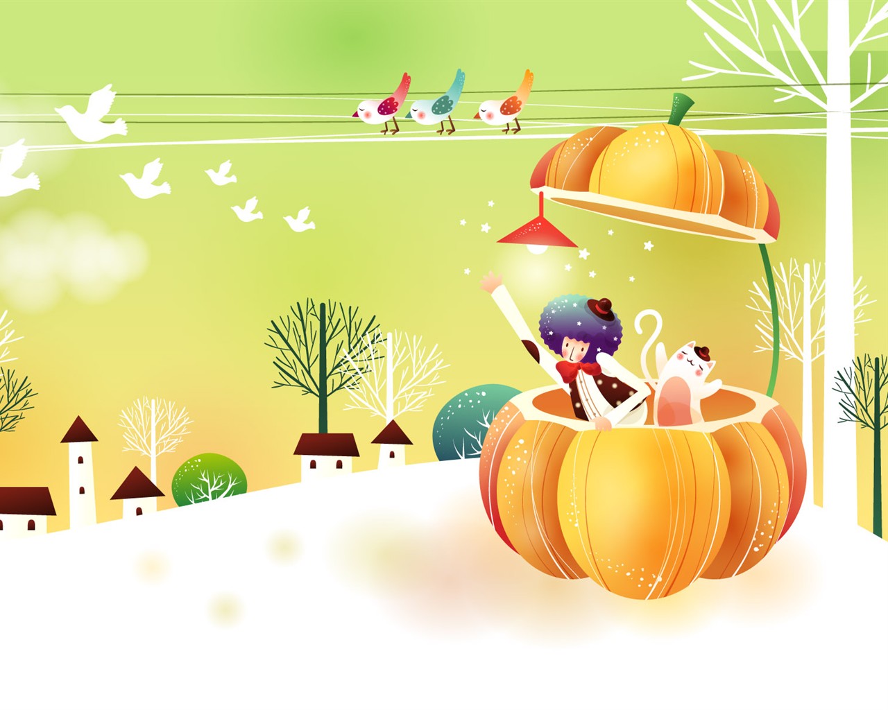 Pohádka Dreams Kreslený Tapety #31 - 1280x1024