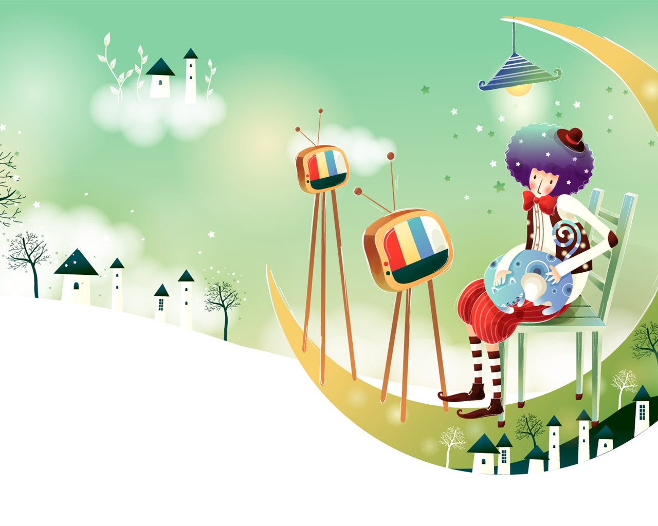 Pohádka Dreams Kreslený Tapety #32 - 1280x1024