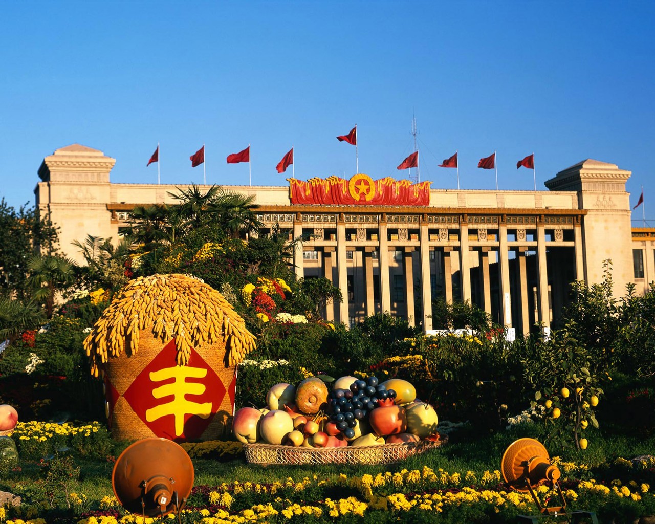 古典と現代北京の風景 #6 - 1280x1024