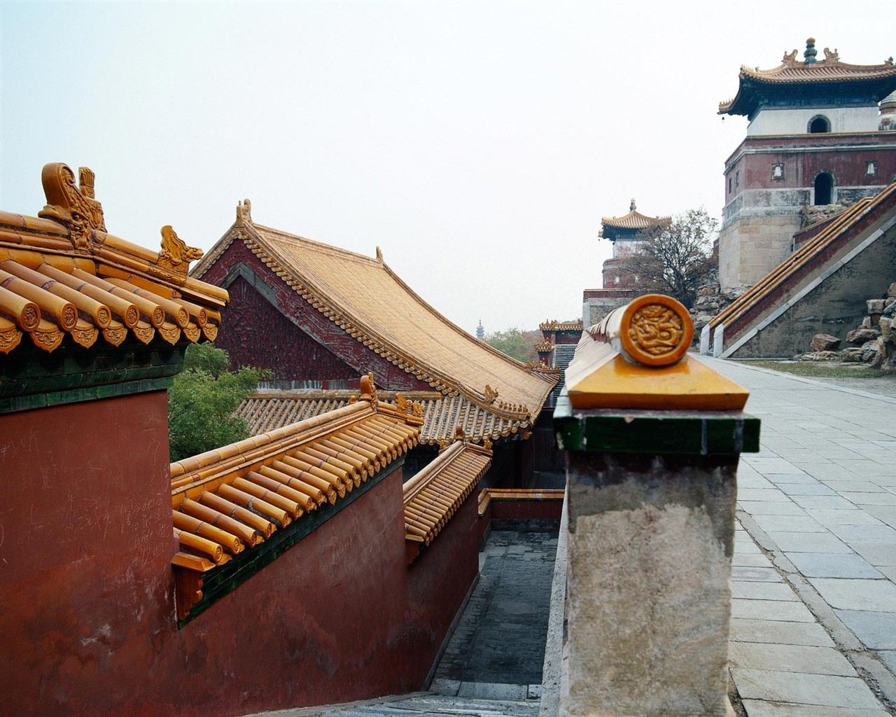 klasických a moderních Pekingu scenérie #18 - 1280x1024