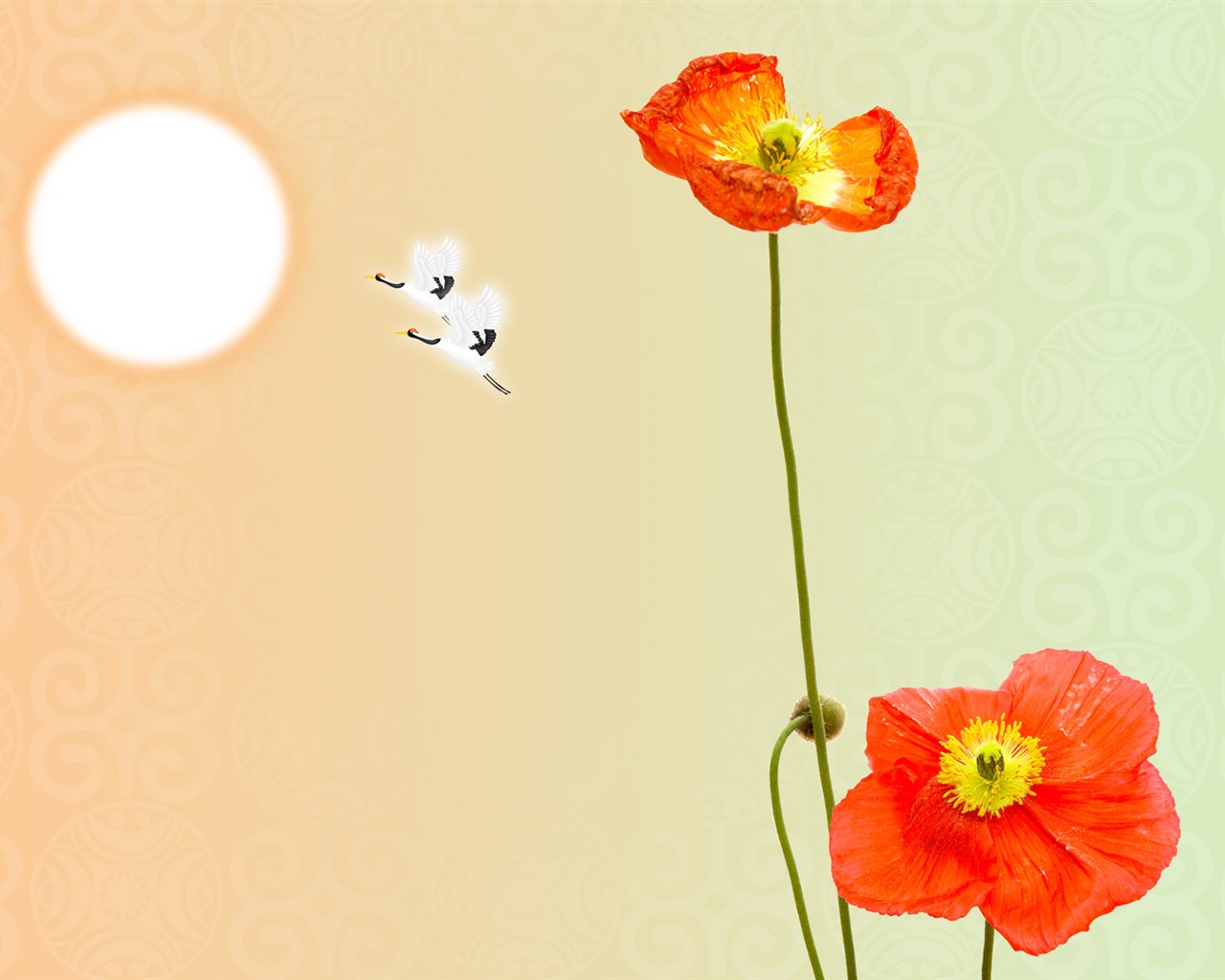 Synthesis of fine flowers #10 - 1280x1024