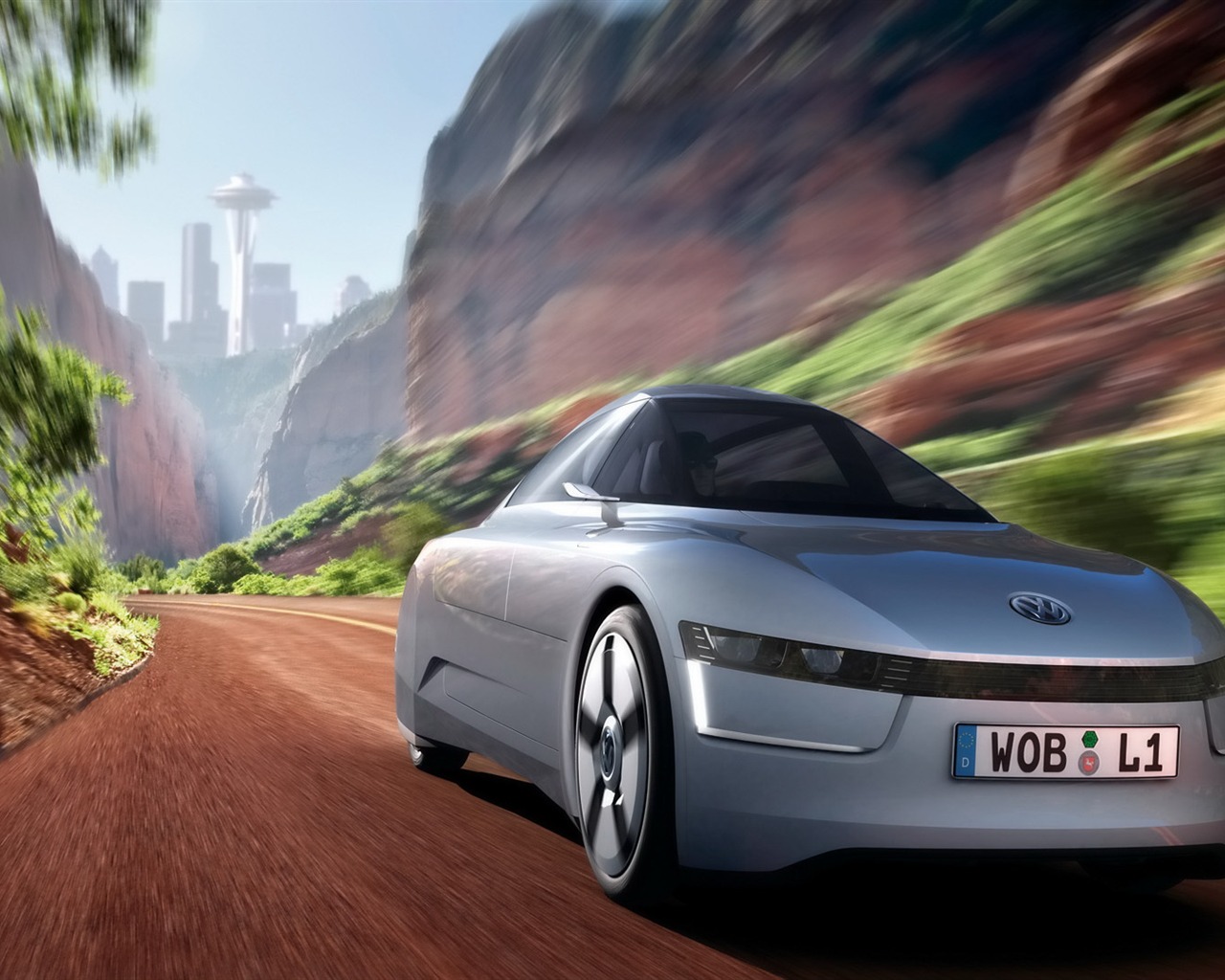 Volkswagen L1 Concept Car Wallpapers #6 - 1280x1024