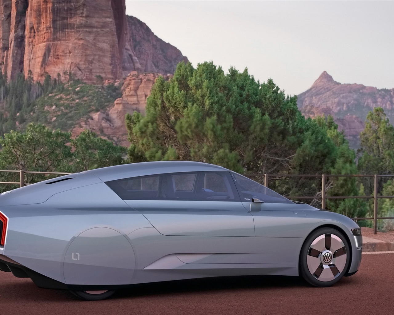 Fonds d'écran de voitures Volkswagen L1 Concept #20 - 1280x1024