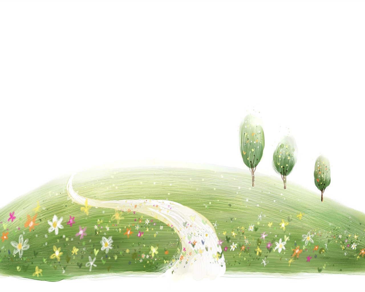 Cartoon Fantasy Scenery Wallpapers #6 - 1280x1024