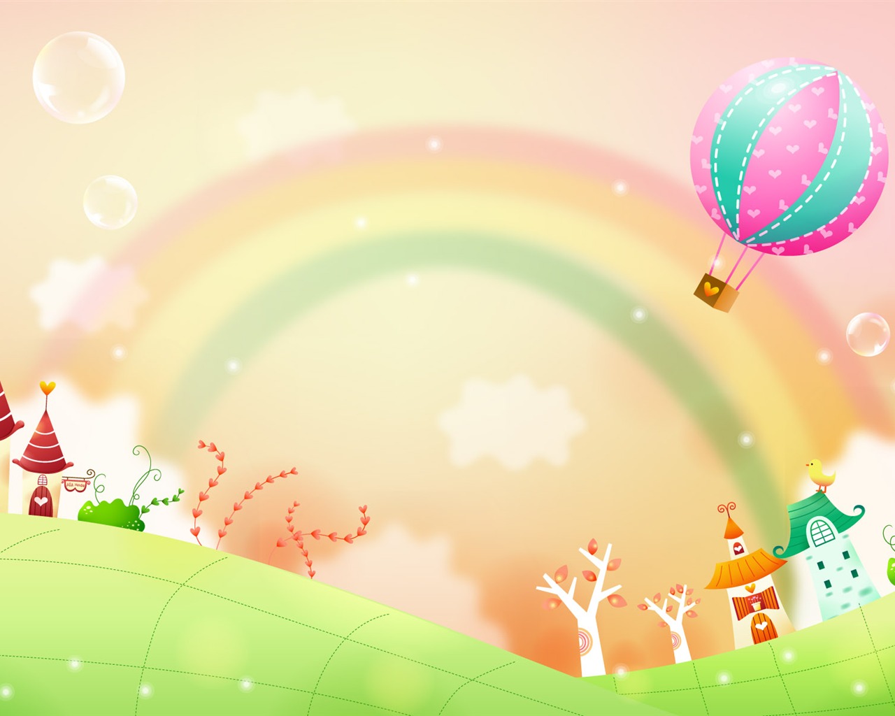 Cartoon Fantasy Scenery Wallpapers #20 - 1280x1024