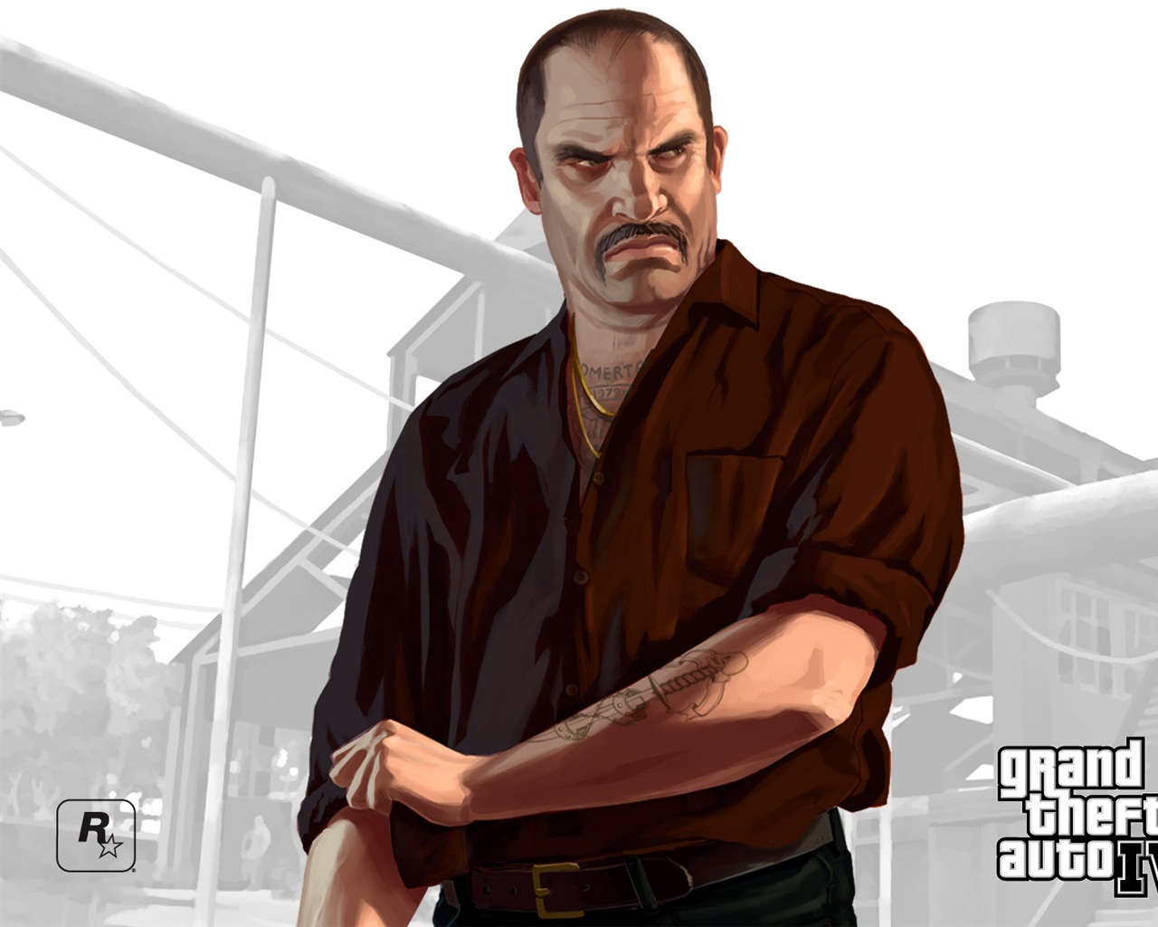 Grand Theft Auto 4 fondos de escritorio (1) #19 - 1280x1024