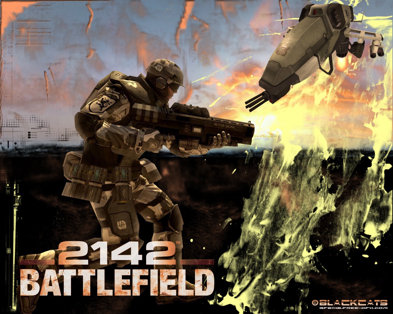Battlefield 2142 Wallpapers (2) #7 - 1280x1024