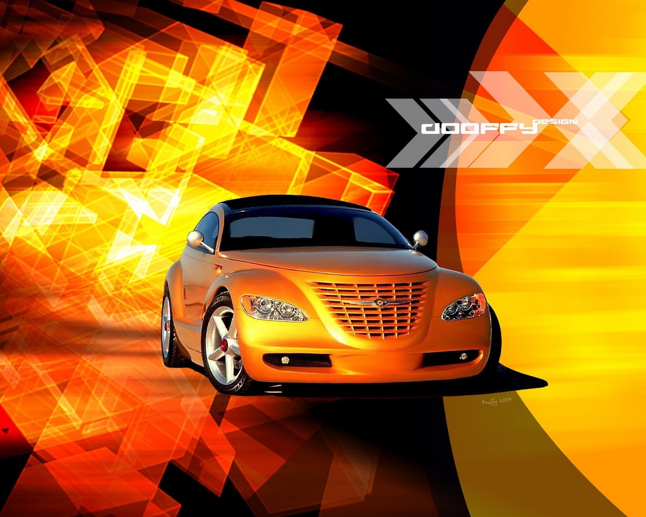 Fire car HD wallpaper #27 - 1280x1024