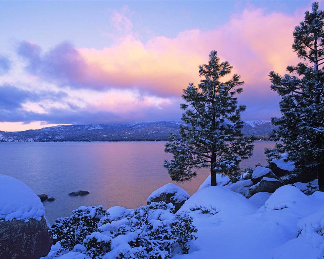 Four Seasons Landscape wallpaper (1) #5 - 1280x1024