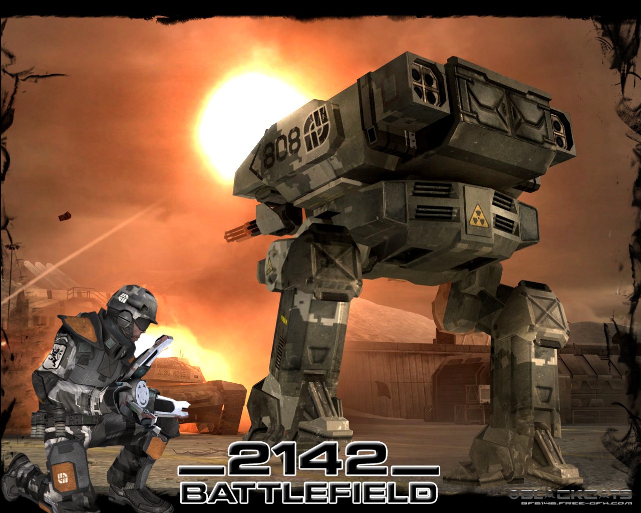 Battlefield 2142 戰地2142壁紙(三) #9 - 1280x1024