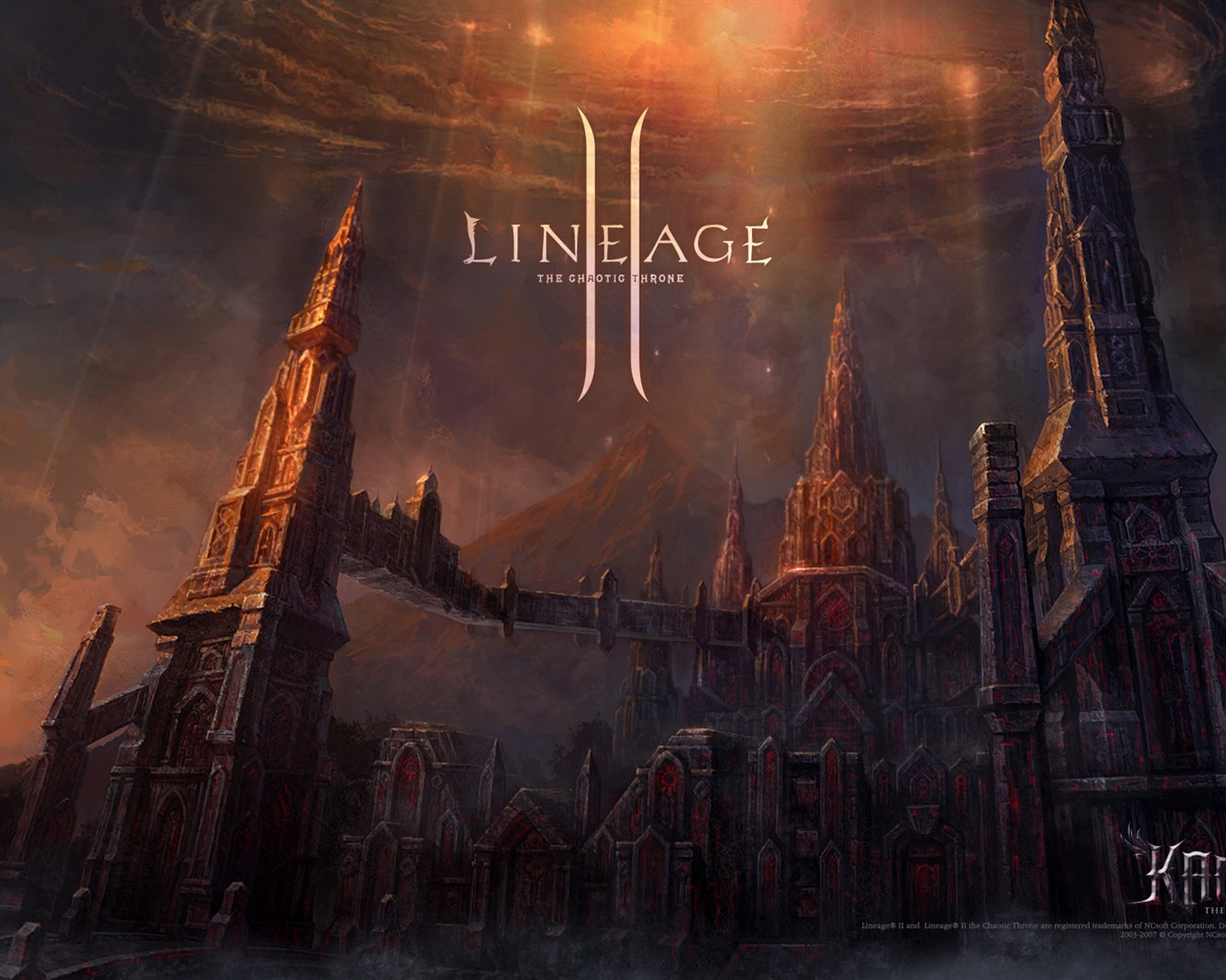 LINEAGE Ⅱ 游戏造型 高清壁纸4 - 1280x1024