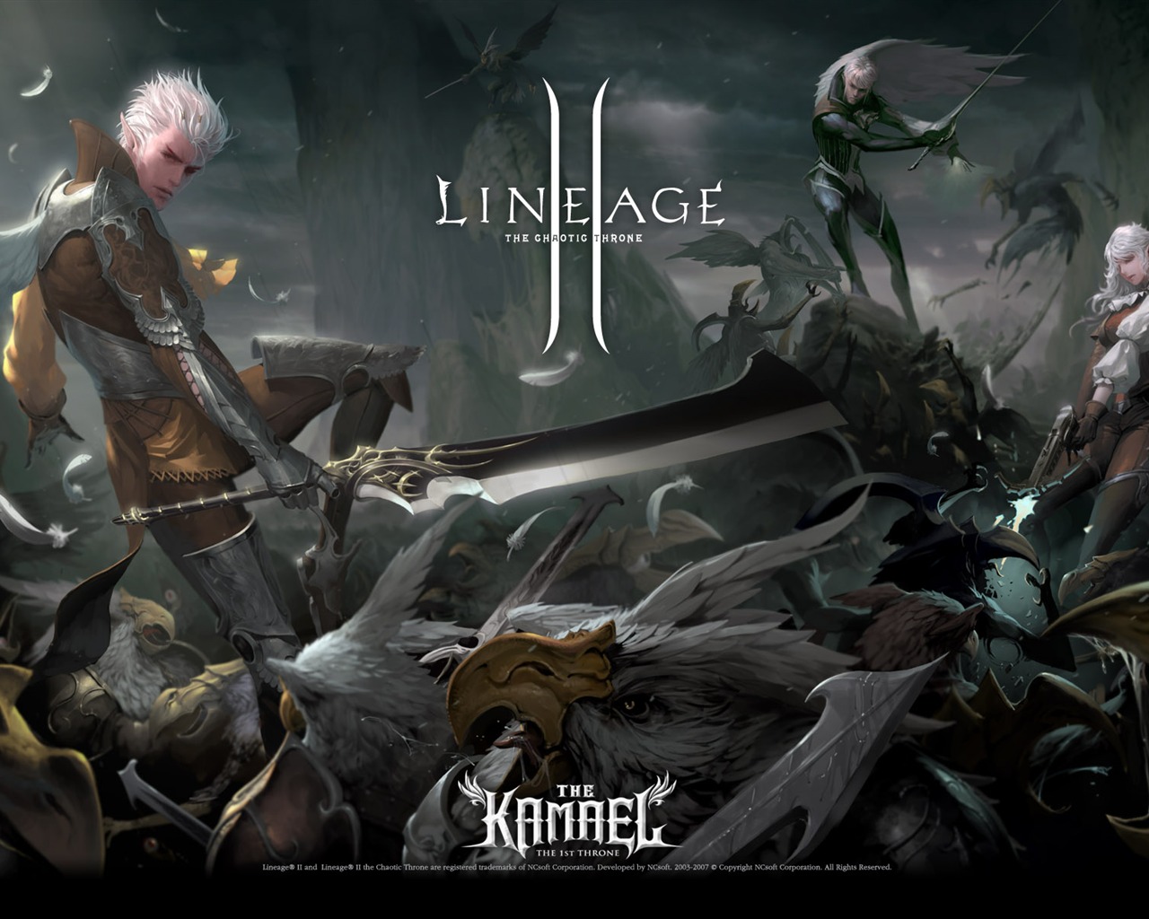 LINEAGE Ⅱ 游戏造型 高清壁纸6 - 1280x1024