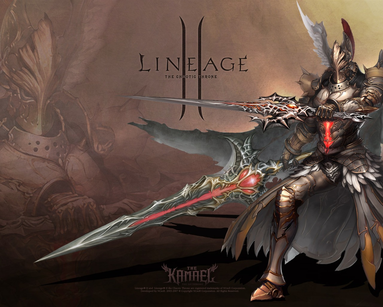 LINEAGE Ⅱ modeling HD gaming wallpapers #9 - 1280x1024