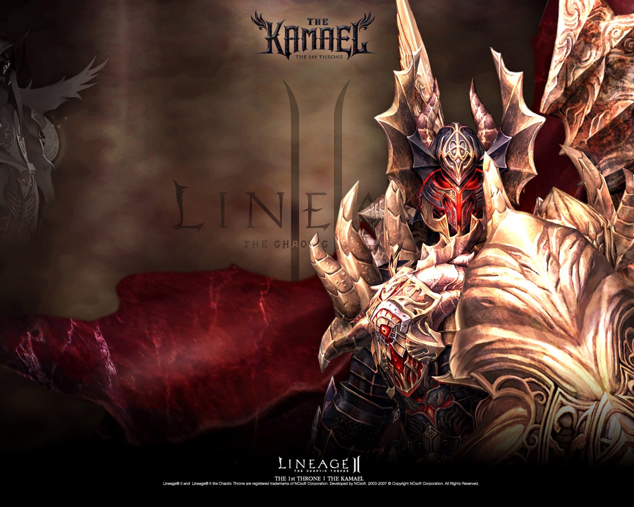 LINEAGE Ⅱ 遊戲造型 高清壁紙 #11 - 1280x1024