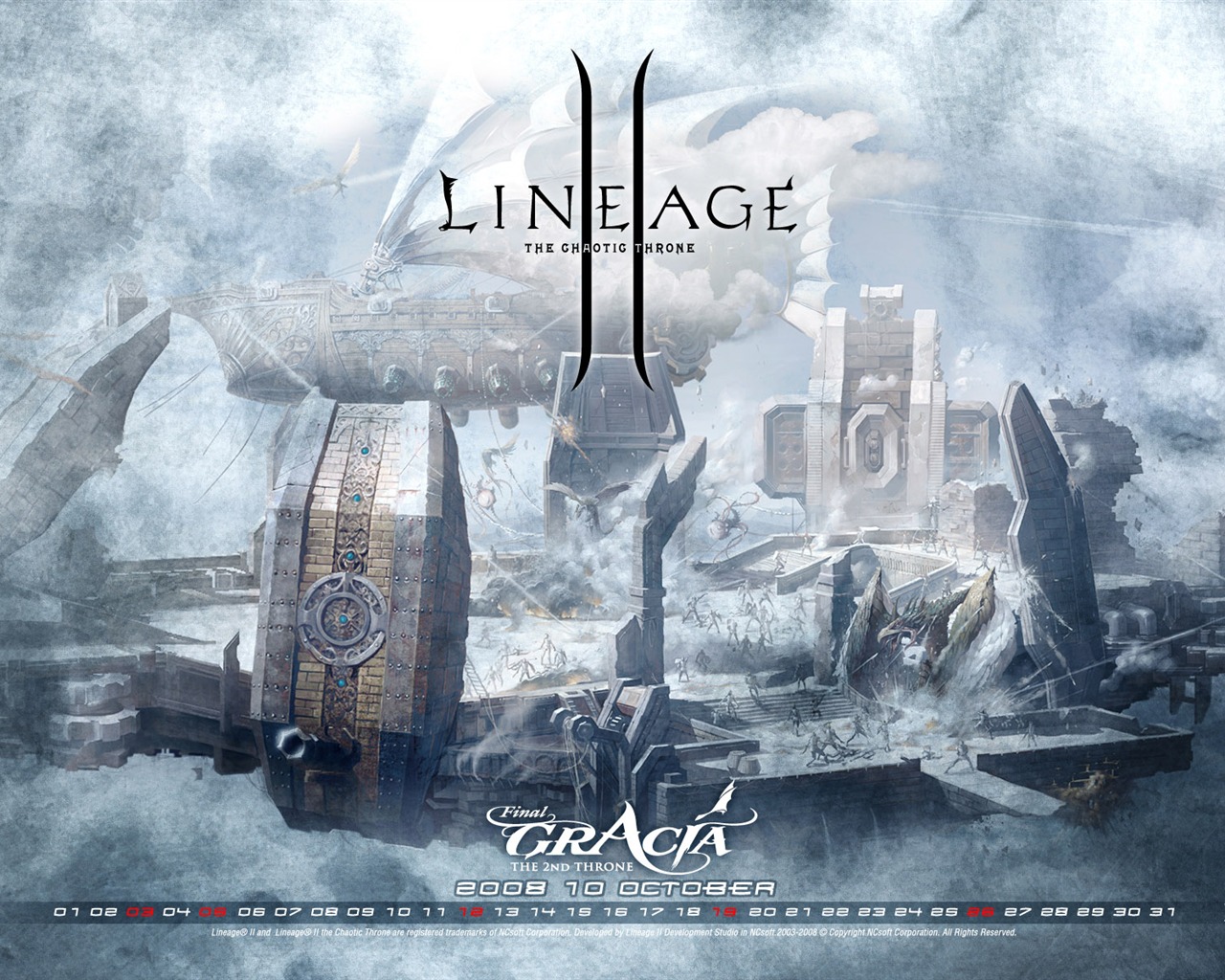LINEAGE Ⅱ 游戏造型 高清壁纸15 - 1280x1024