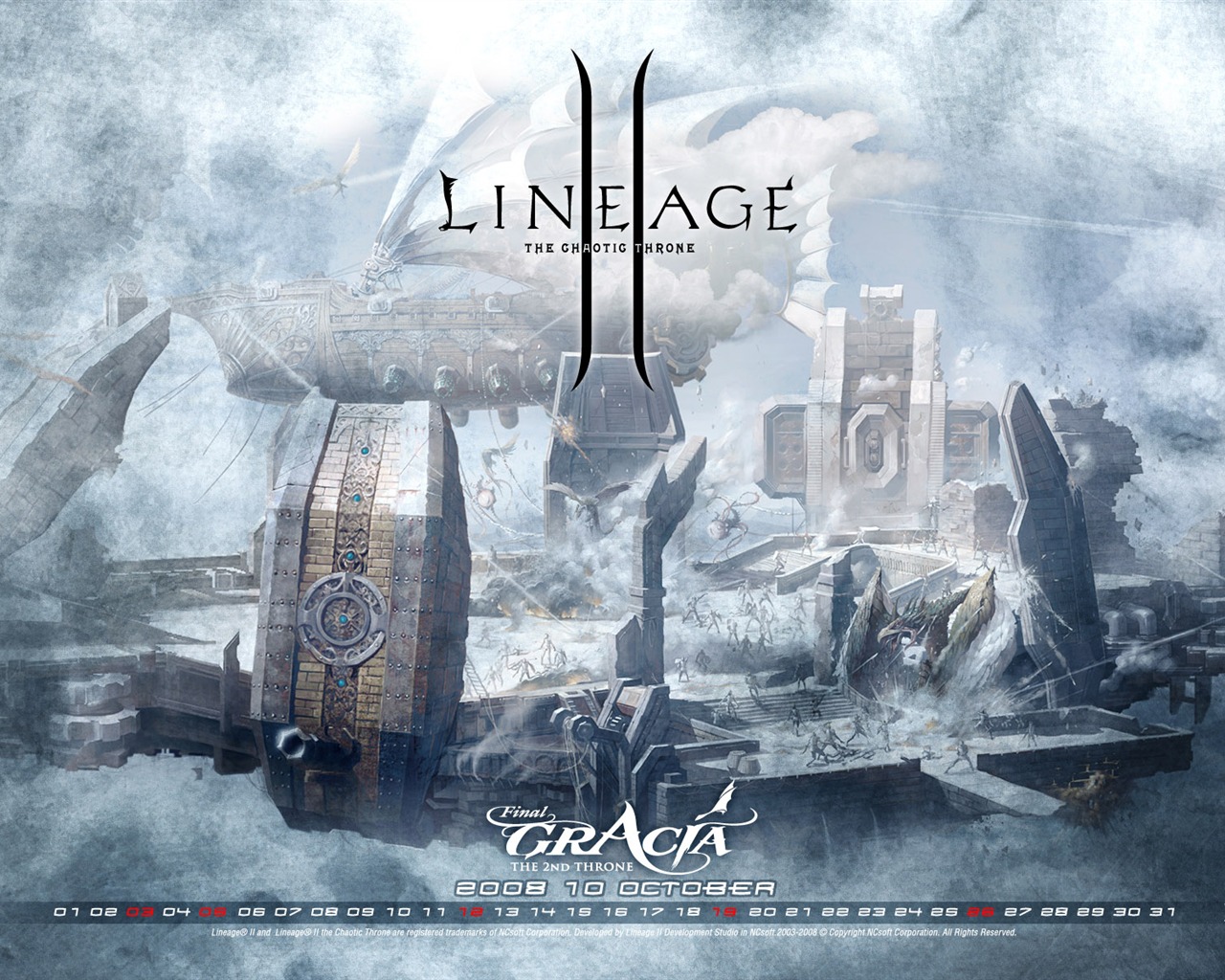LINEAGE Ⅱ 遊戲造型 高清壁紙 #15 - 1280x1024