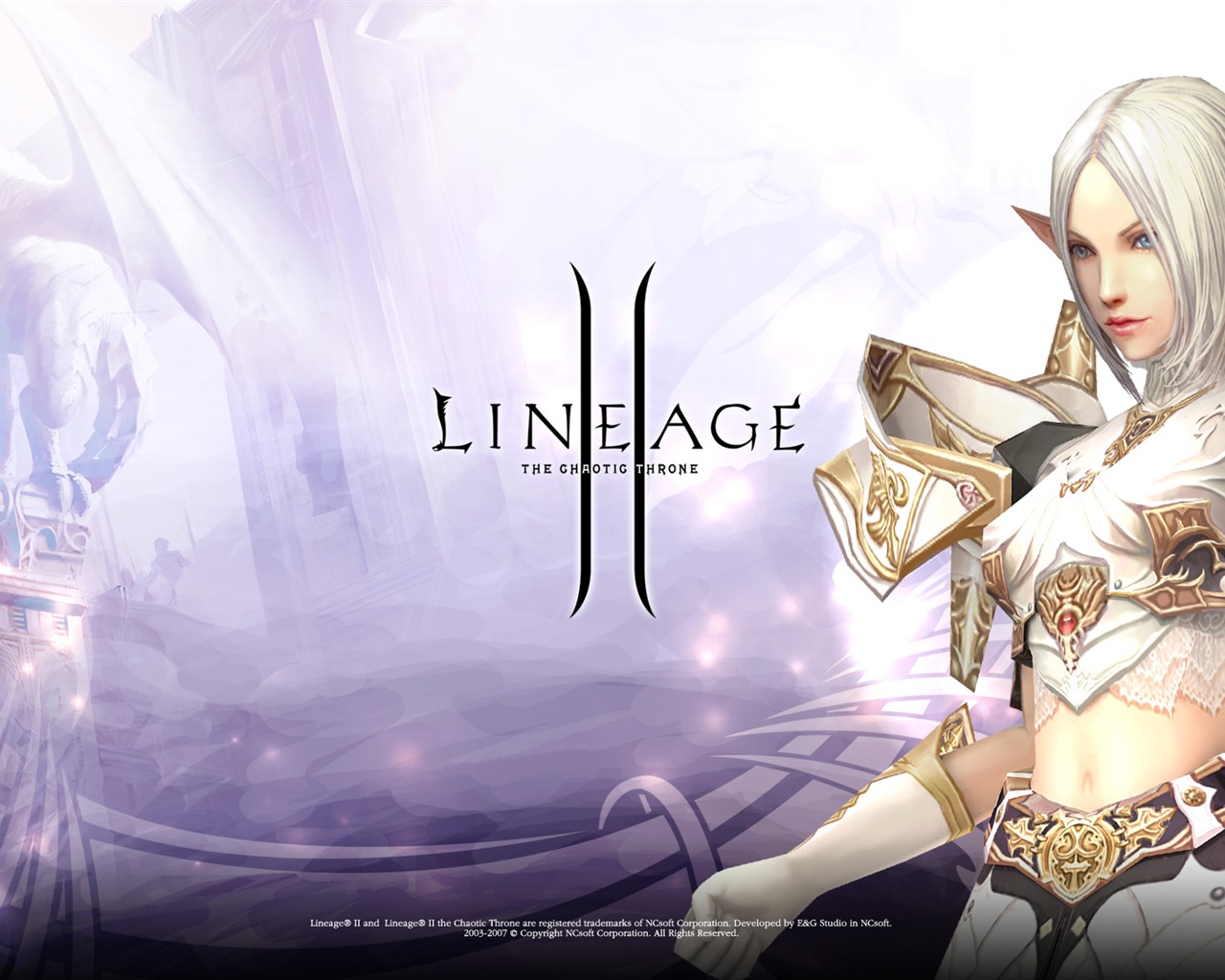 LINEAGE Ⅱ 游戏造型 高清壁纸16 - 1280x1024