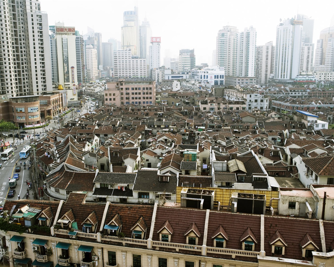 Vistazo de fondos de pantalla urbanas de China #23 - 1280x1024
