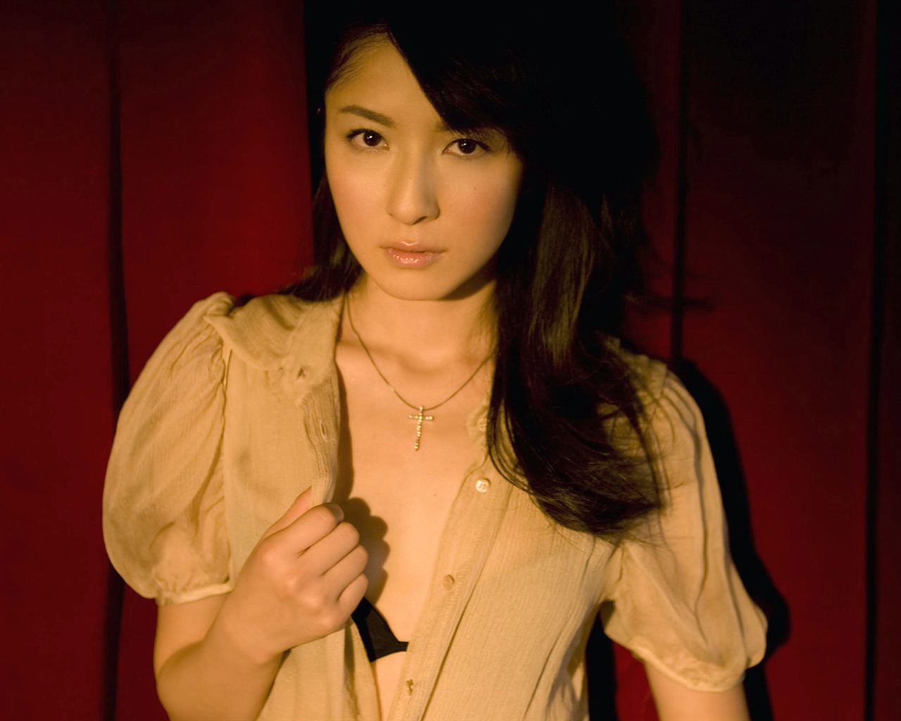 美女松木里菜 壁紙專輯(二) #18 - 1280x1024